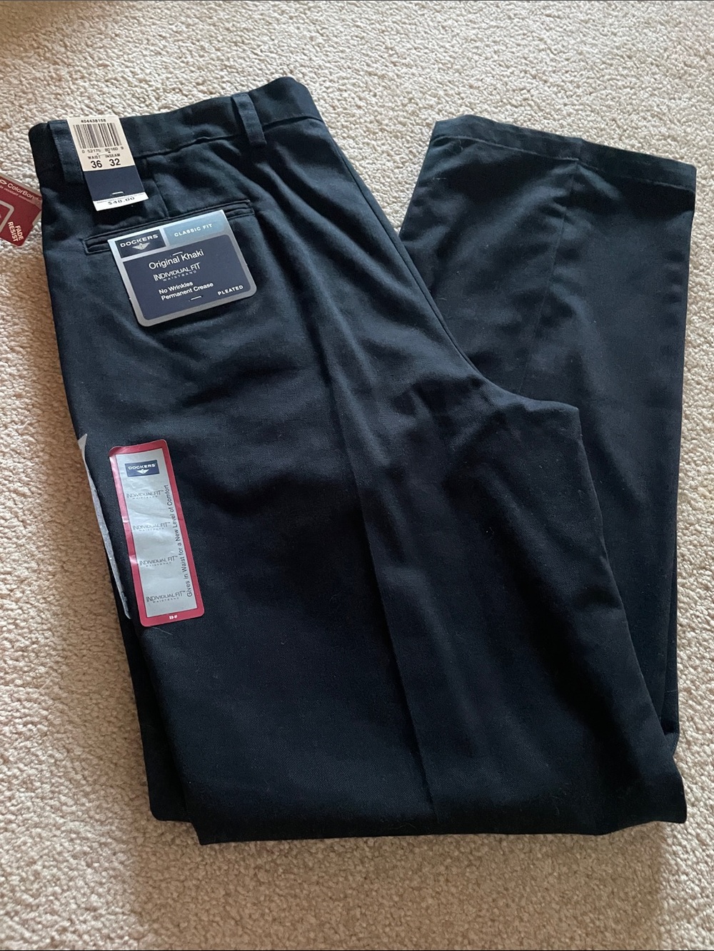 Dockers Black Men's Chinos